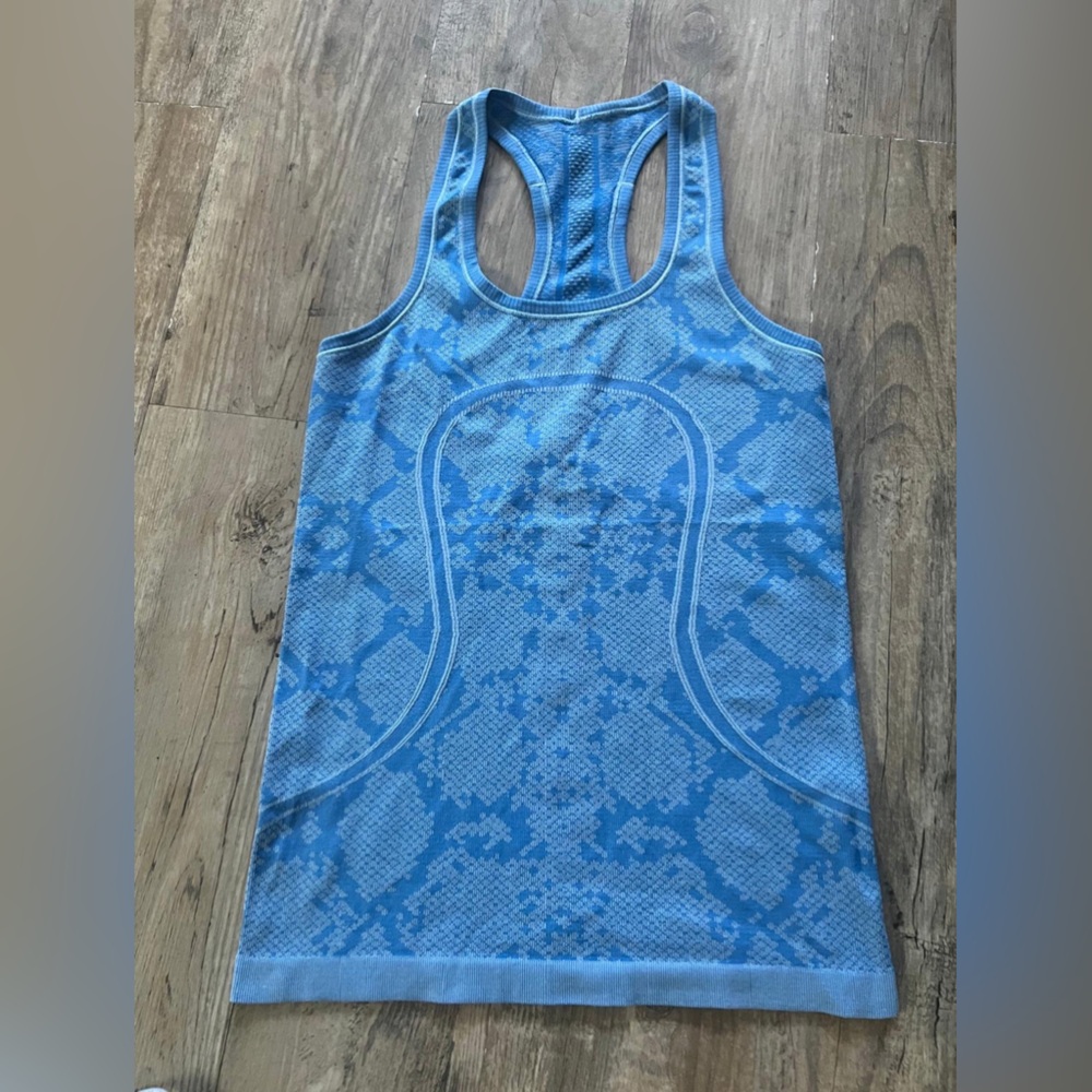 Blouse lululemon atlética blue size S for lady